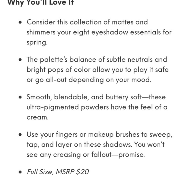 SHAINA B MIAMI Mini Miami Spring Eyeshadow Palette - Picture 15 of 16